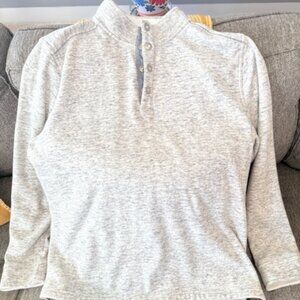 Tommy Bahama - Summit Snap Mock Neck Pullover Shirt/Fleece - Size LARGE